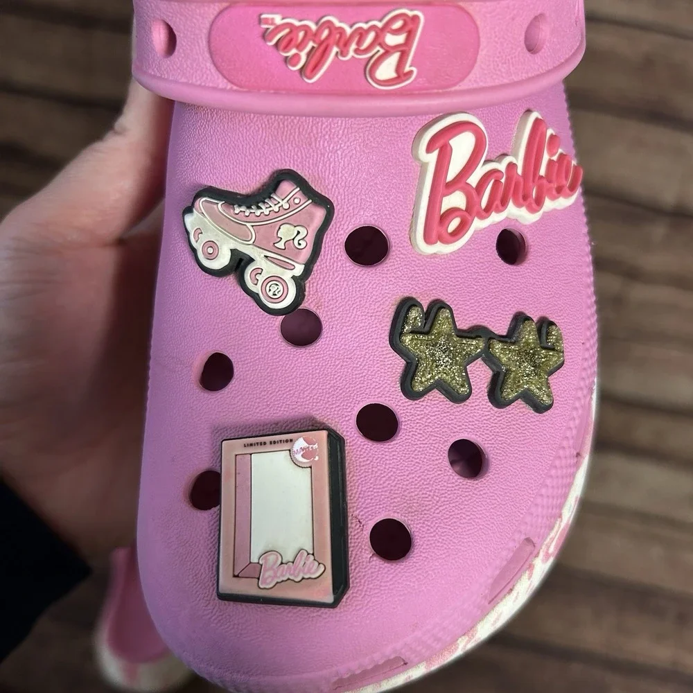 Barbie Crocs‎ - Kids Size J4 Barbie Cutie Crush Clog - Special Edition